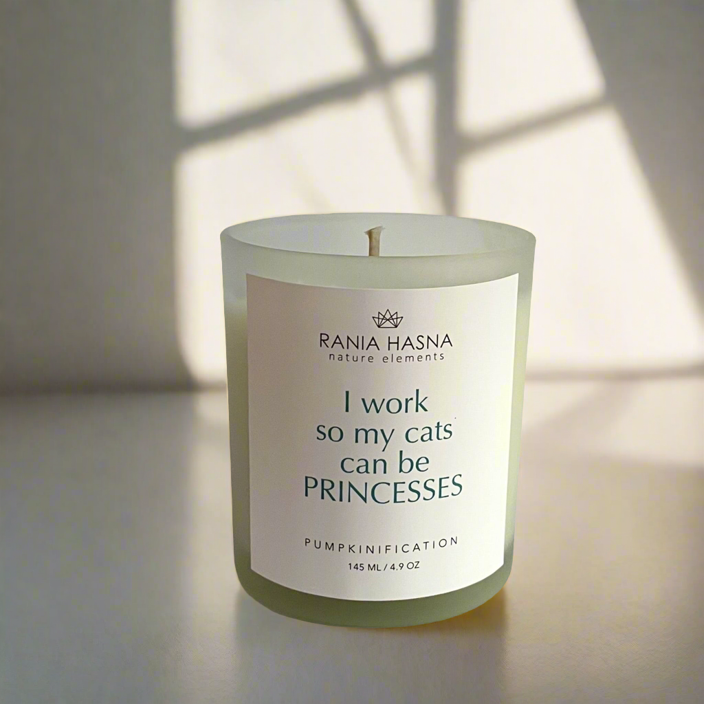 Handpoured Soy Candles - Rania Hasna Nature Elements