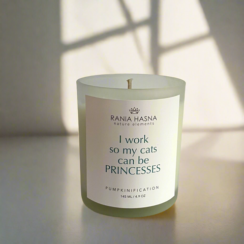 Handpoured Soy Candles - Rania Hasna Nature Elements